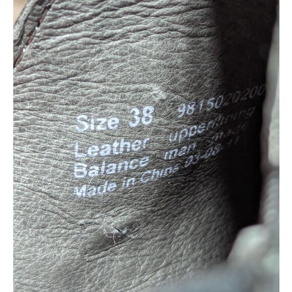 Dansko Women's Black Leather Solstice Side Button Slip On Clog Size 38 - Picture 5 of 7